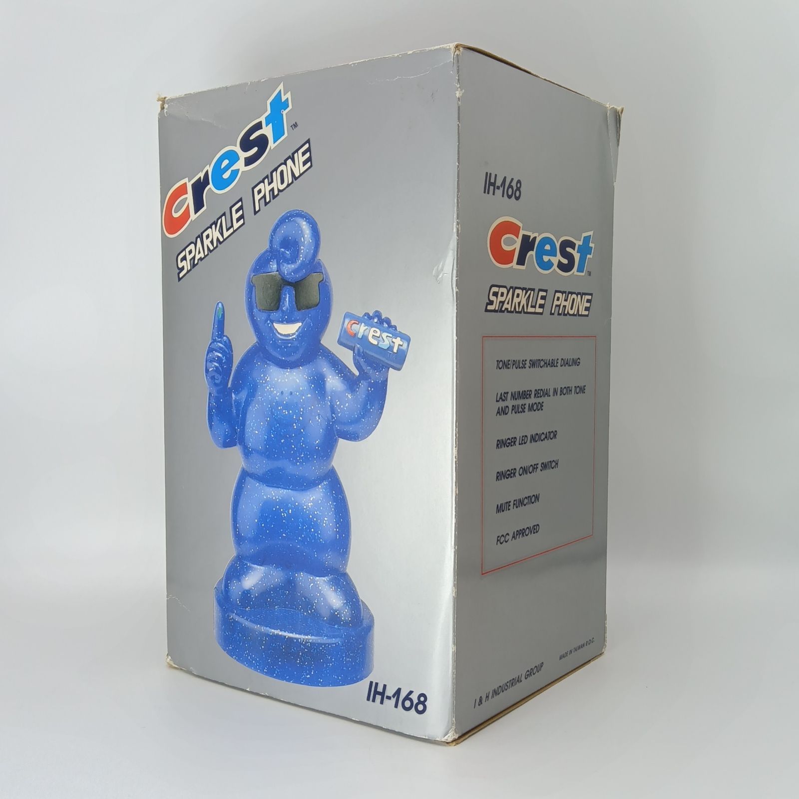80s スパークル クレスト 電話機 ファンキー 歯磨き粉 アメリカ 1980年代 歯磨き粉「クレスト」のPRキャラクター「スパークル