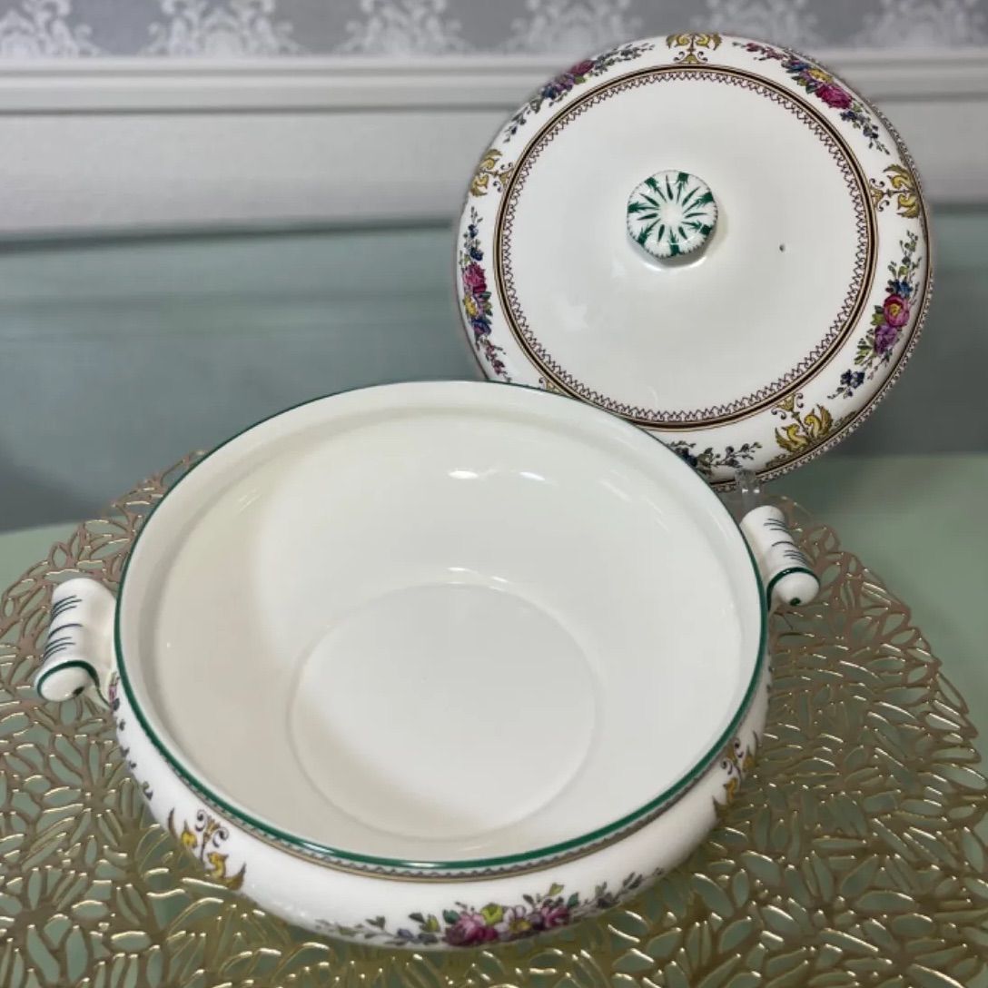 WEDGEWOOD 廃盤品 コロンビア エナメル チュリーン - 英国アンティーク