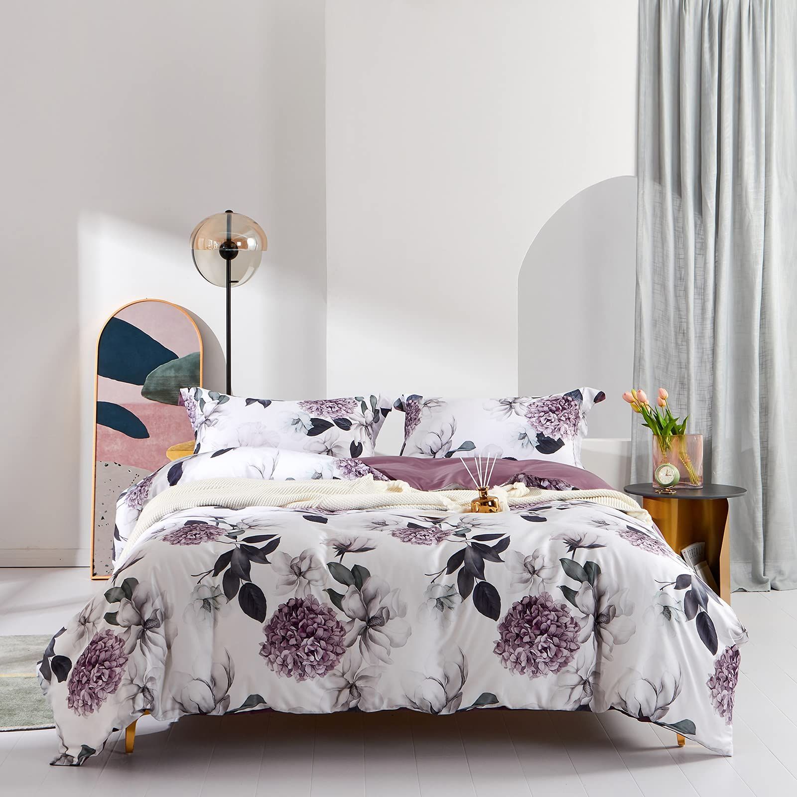 人気商品 枕カバー*2 ボックスシーツ シングル 掛け布団カバー | 布団カバーセット 300TCサテン調 肌ざわりが良い エジプト超長綿 通気性に富んで 4点セット 毎日の快眠で元気に過ごしたい方に シングル 布団カバーシングル S Kimball