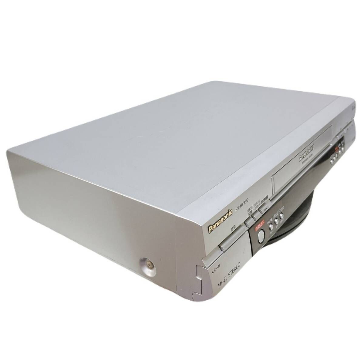 Panasonic NV-HX33G VHSビデオデッキ再生確認済み ビデオデッキ