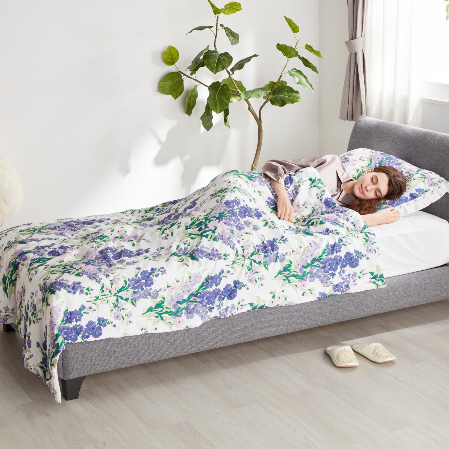 【未使用タグ付】ローラアシュレイ 肌面３重ガーゼ 肌ふとん ストックス シングル ローラアシュレイ ストックス コットン3重ガーゼ 敷きパッド