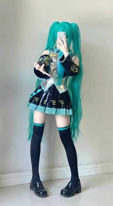 初獣猫 ボーカロイド コスプレ 初音ミク コスチューム 通常V コスプレ