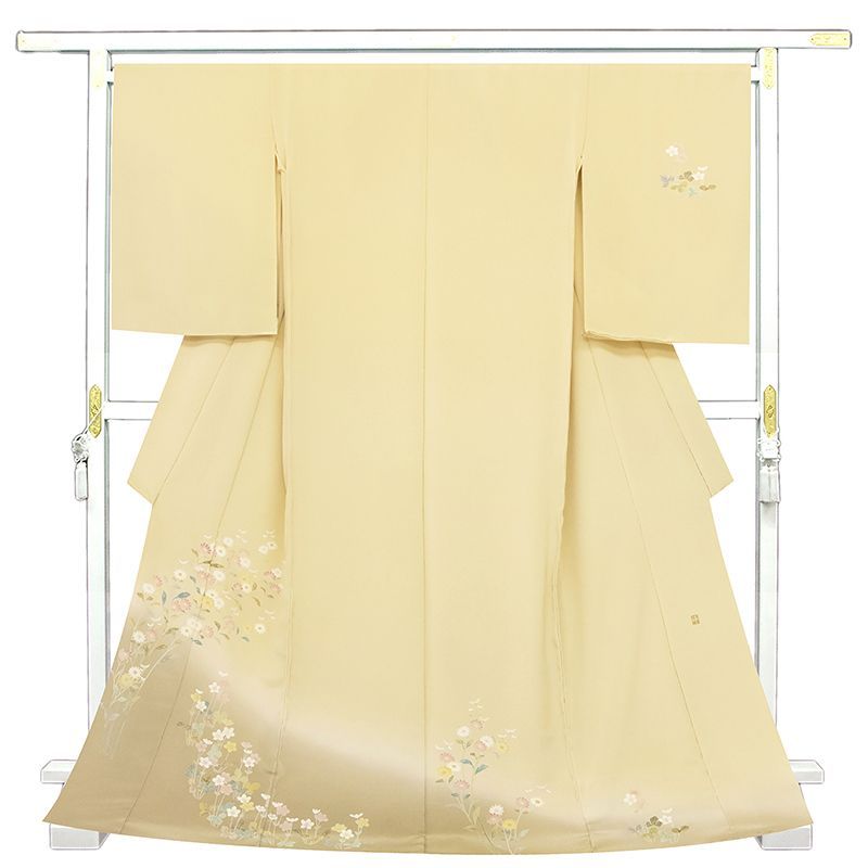 平和屋着物○訪問着 作家物 舞花弁 正絹 逸品 CAAU2453yc