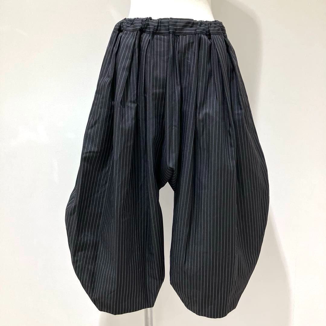 【萌】モユル センソユニコ サルエルパンツ 伸縮性あり ブラック 黒 D.HYGEN - Wool Non-Ply Yarn Sarrouel Jogger Pants