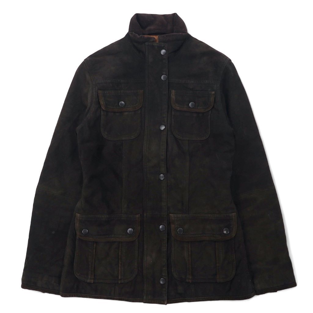 BARBOUR ユーティリティ ヌバック レザー ジャケット モーターサイクル BARBOUR ユーティリティ ヌバック レザー ジャケット モーター