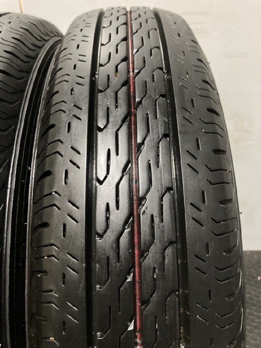 【BS ECOPIA R680 155/80R14 88/86N LT】夏タイヤ【スチールホイール 14インチ 5J4HPCD100】バリ溝 プロボックス サクシード等　(MTL720)クレジットカード QRコード決済可能 価格｜155/80R14 88/86L ECOPIA エコピア R680 ブリヂストン