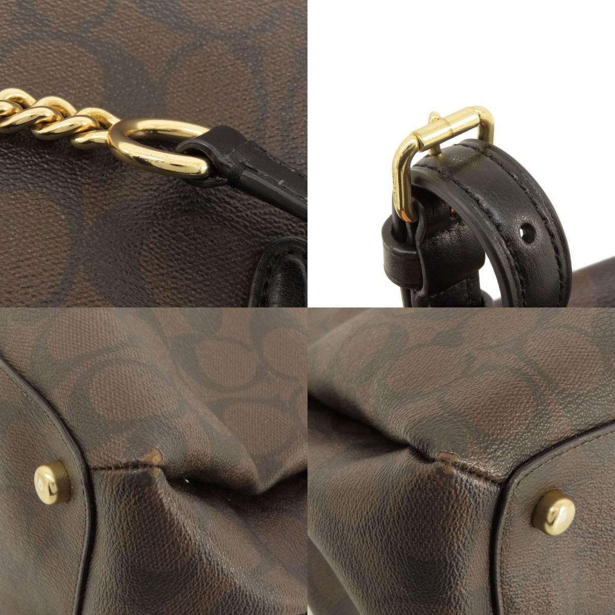 【新品】COACHコーチ2way ハンドバッグ　ショルダーPVC シグネチャー Amazon.co.jp: [コーチ] ショルダーバッグ F27583 シグネチャー