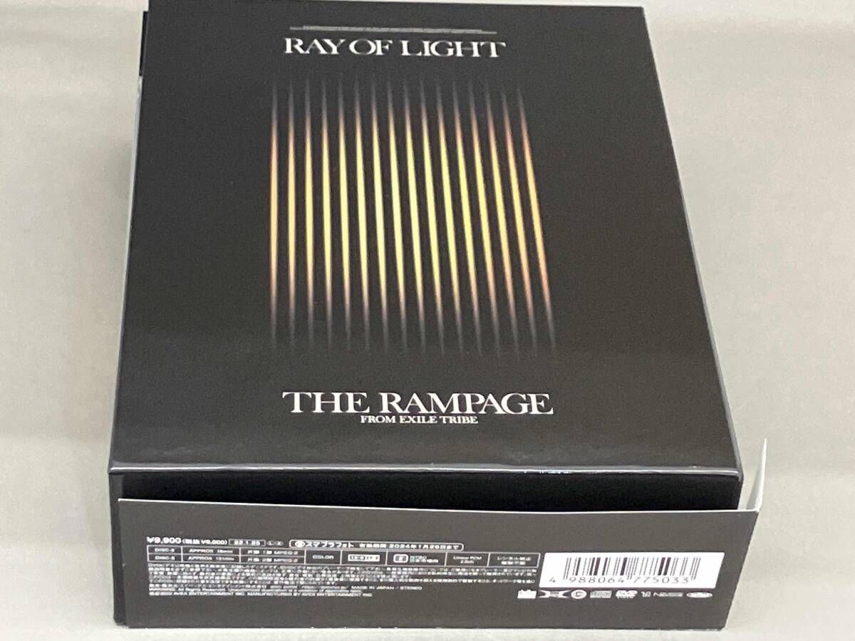 THE RAMPAGE from EXILE TRIBE CD RAY OF LIGHT(3CD+2DVD