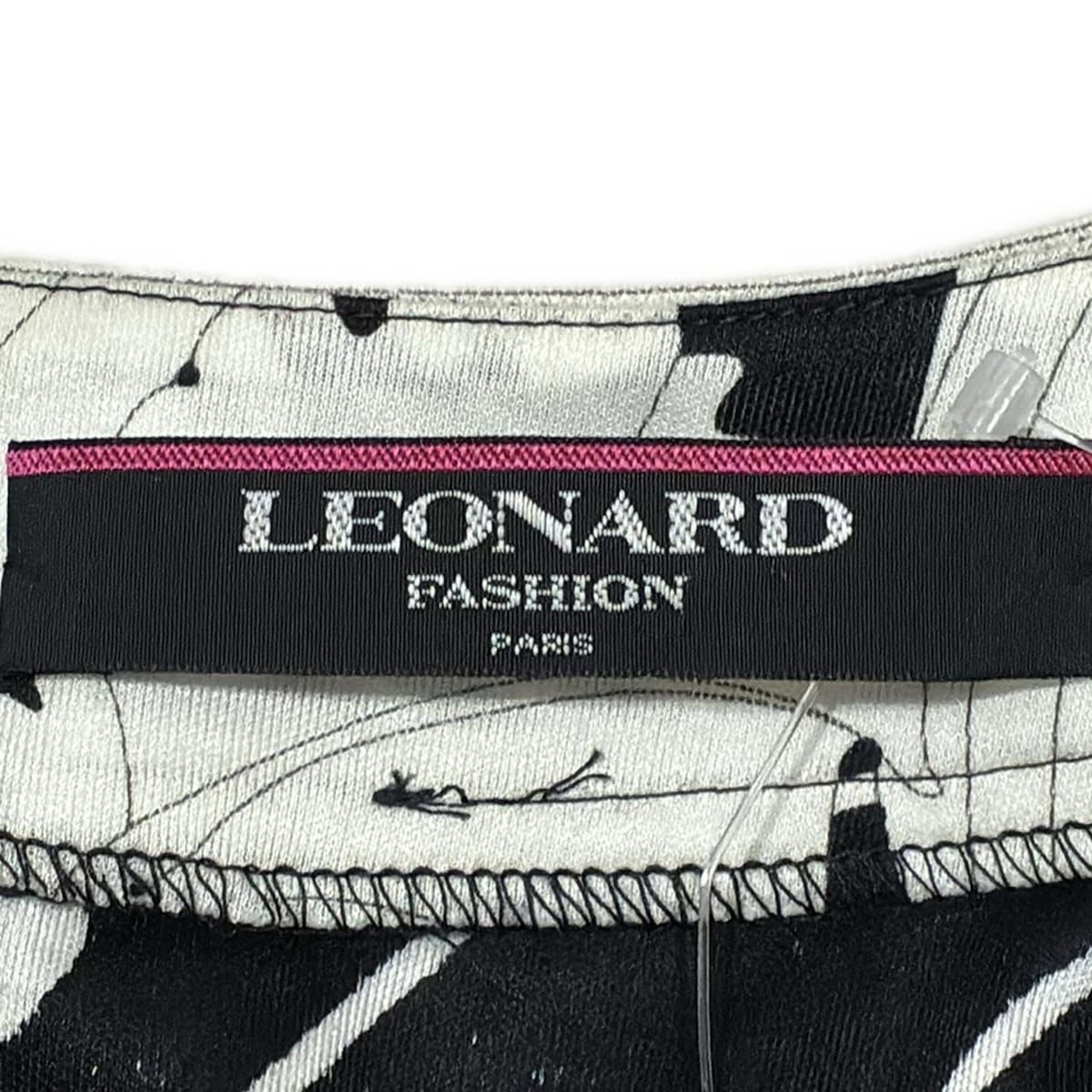 LEONARD(レオナール) 半袖カットソー サイズM レディース - 黒