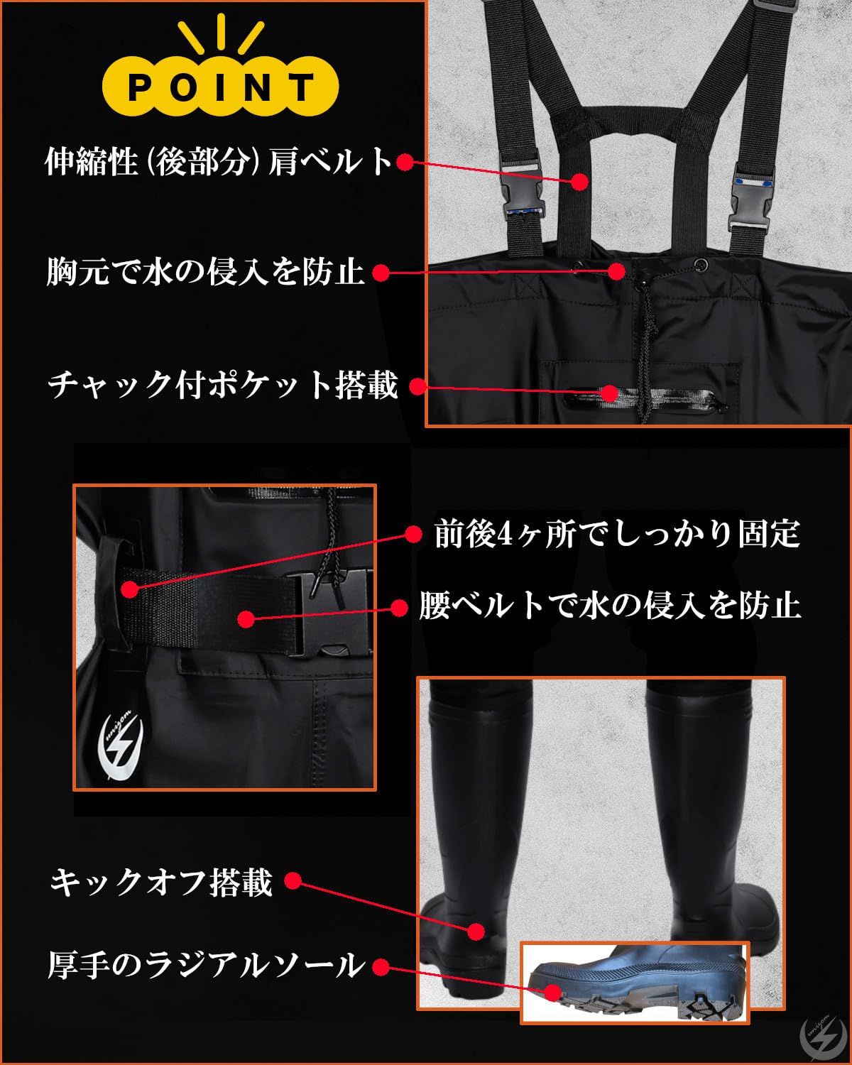 unizom ウェーダー