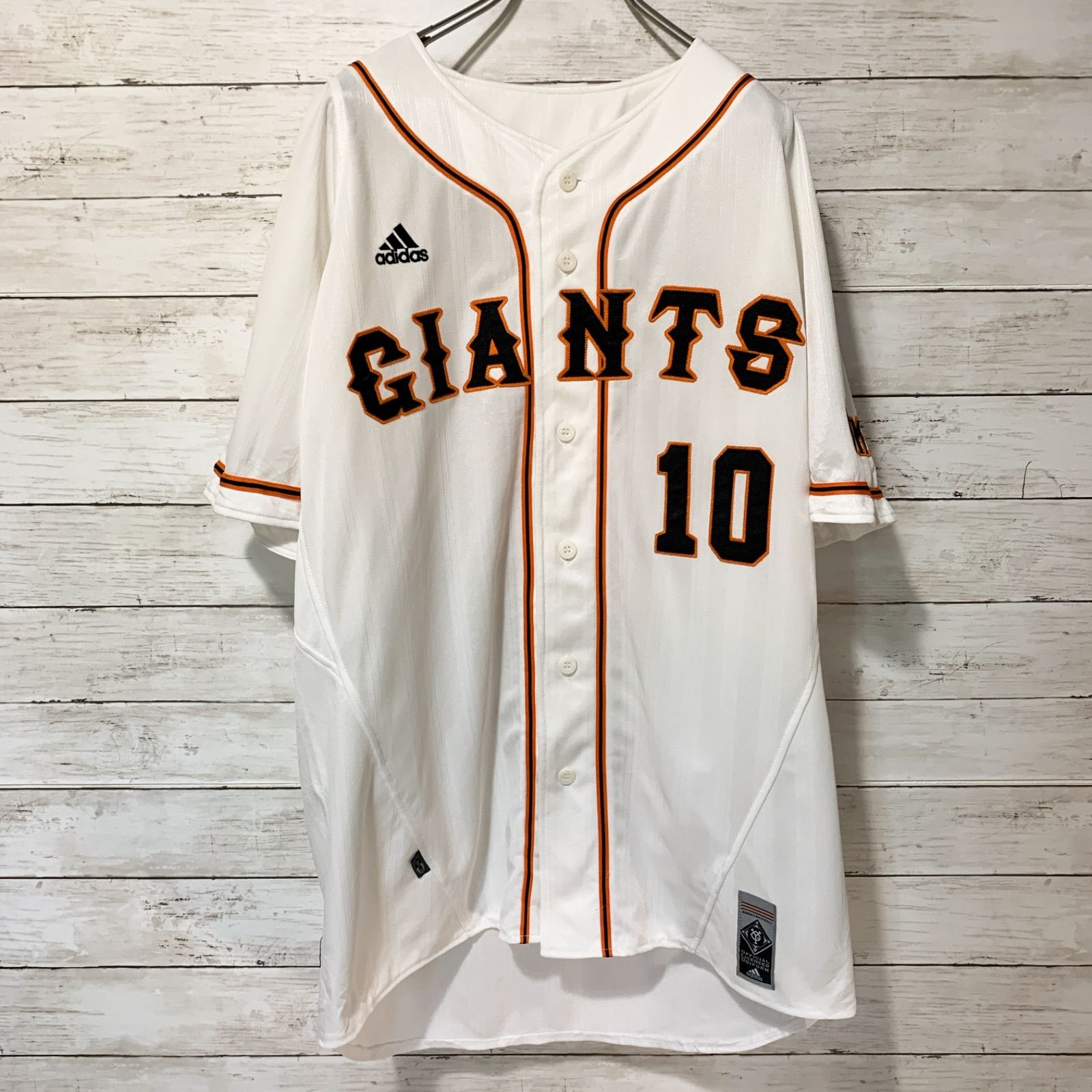 希少⭐︎ 刺繍 Adidas GIANTS 10 ABE 阿部慎之助 ユニフォーム 巨人
