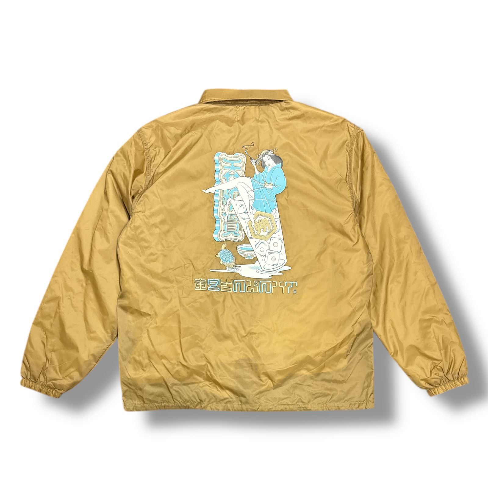 参考上代17600円 TUITACI×キンミヤコラボ コーチジャケット 参考上代17600円 TUITACI × キンミヤ Man's Ruin Coach Jacket マンズ