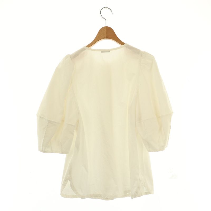 美品 【LUDLOW】cymbal パススリーブブラウス Freesize 美品 【LUDLOW】cymbal パススリーブブラウス Freesize