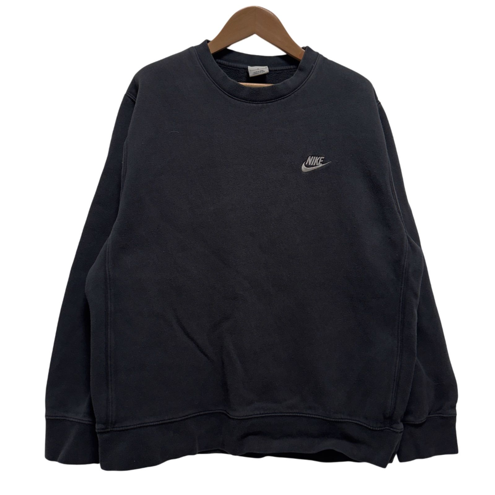 Nike 黒 トレーナー Lサイズ 90s ナイキ NIKE メンズ スウェット