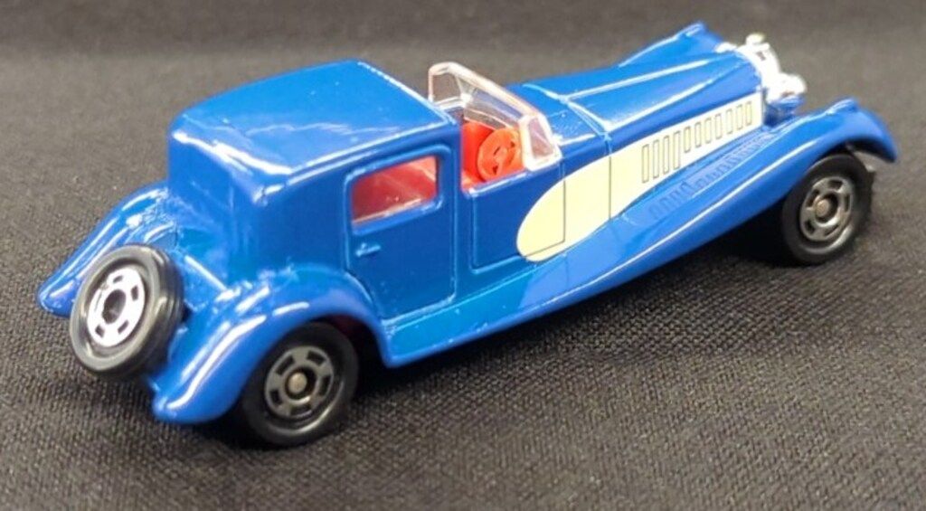 トミカミニカー　日本製　ブガッティ　クーペデビル トミカミニカー 日本製 ブガッティ クーペデビル - メルカリ