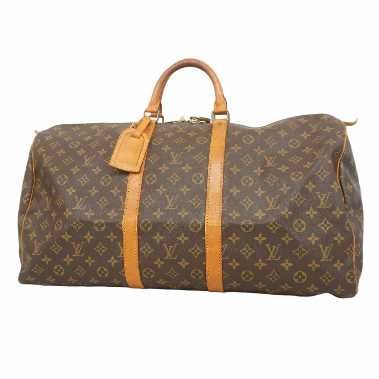 ルイヴィトン モノグラム キーポル55 ブラウン ボストンバッグ ハンドバッグ ルイ・ヴィトン(Louis Vuitton) ルイ・ヴィトン ボストンバッグ