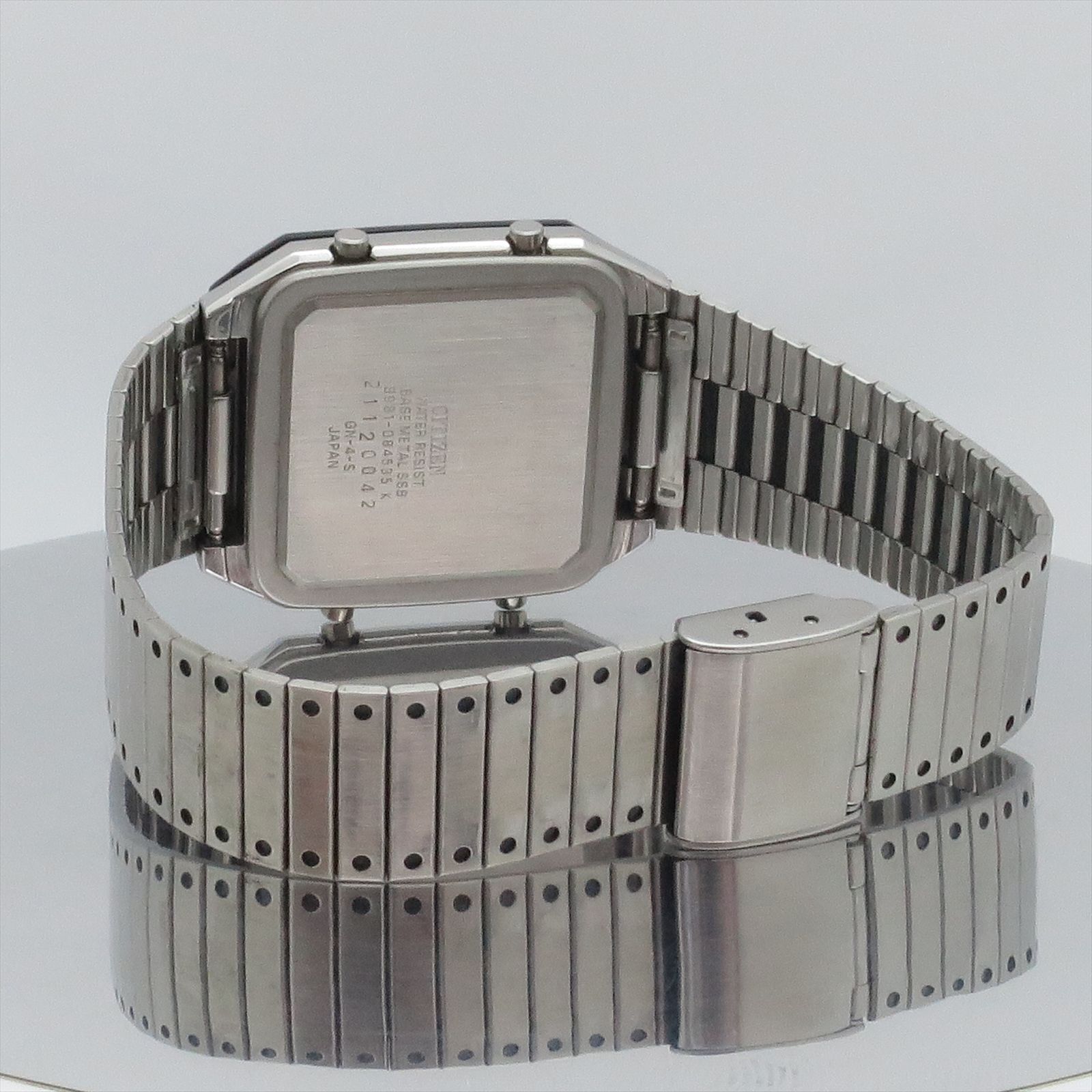 アナデジテンプ サーモセンサー シチズン レトロ腕時計 8981-084535