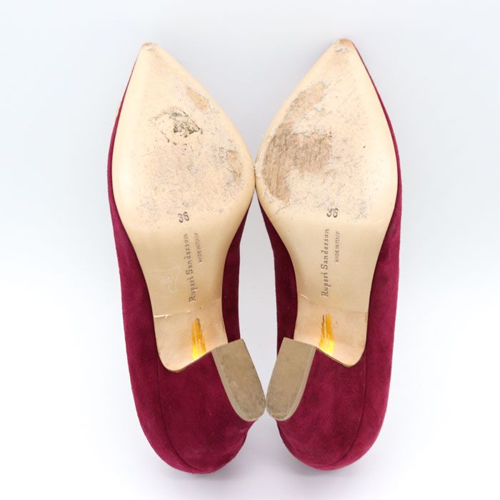 【美品】Rupert Sanderson パンプス36 ルパートサンダーソン（Rupert Sanderson）サイズ「36」23センチ