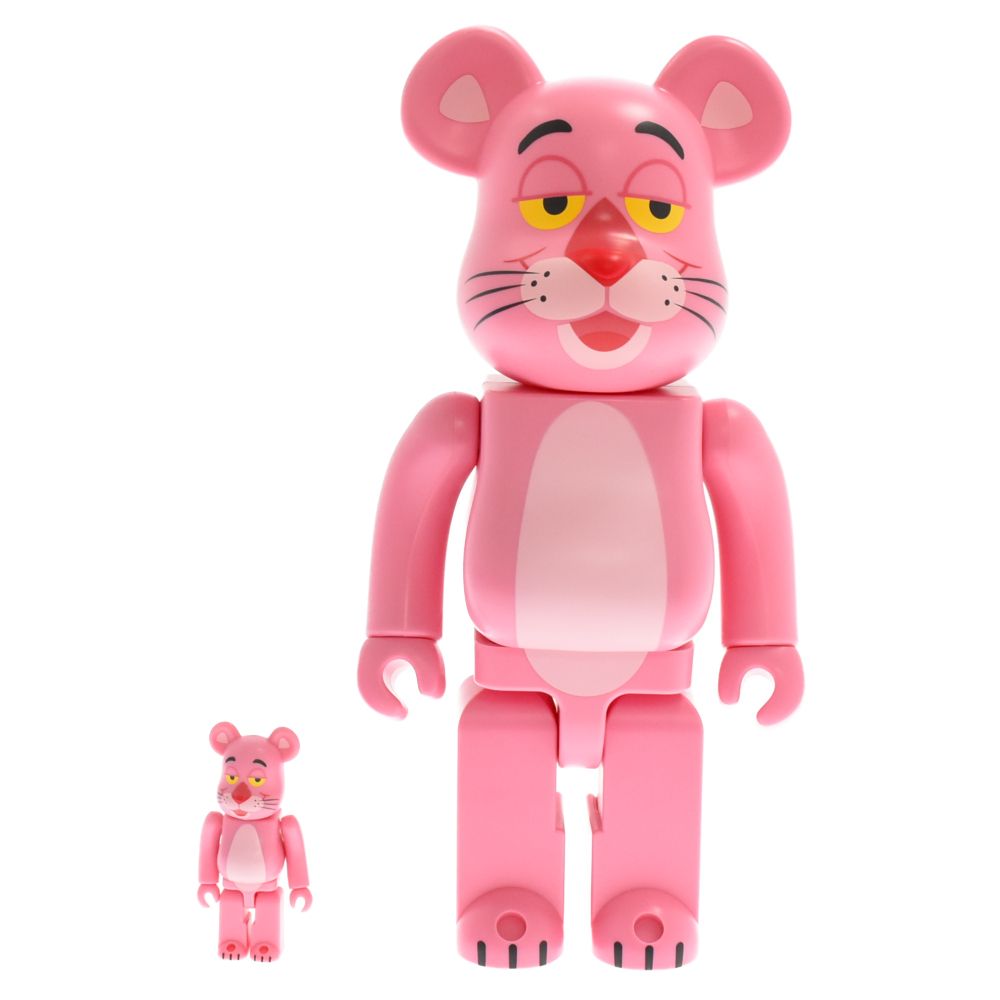 MEDICOM TOY (メディコムトイ) BE@RBRICK PINK PANTHER Ver. 100%u0026400% ベアブリック ピンクパンサー フィギュア ピンク