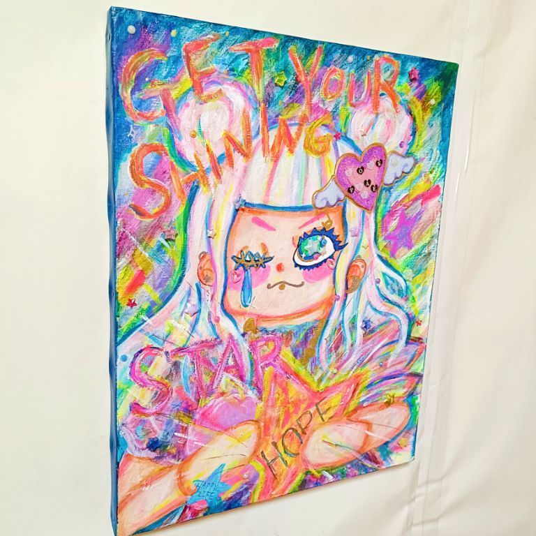 【メッセージアート】★GET YOUR SHINING STAR★ 新作メッセージアート】☆GET YOUR SHINING STAR☆ - メルカリ
