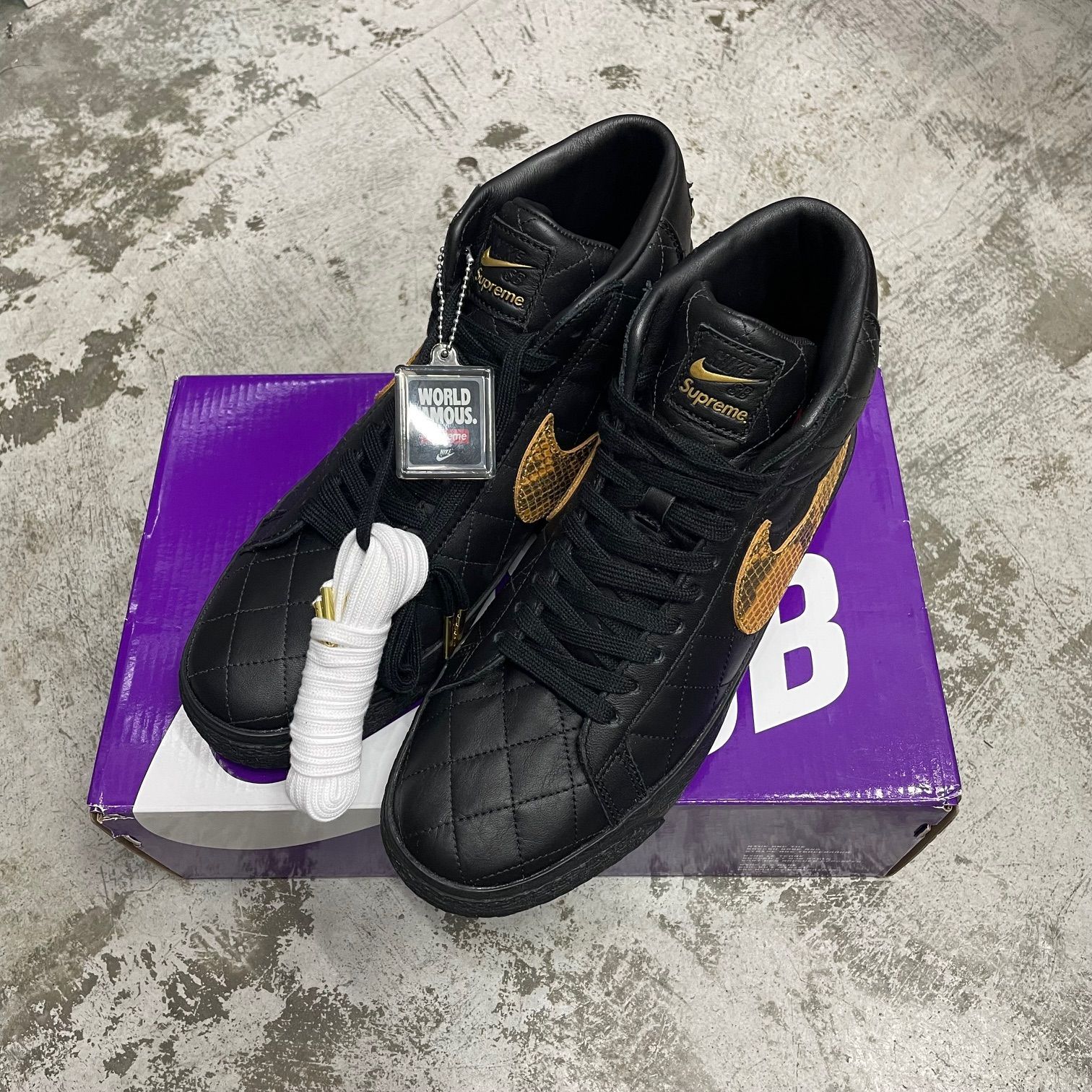 未使用品 Supreme Nike SB 22AW Blazer Mid コラボ ブレザー ミッド 