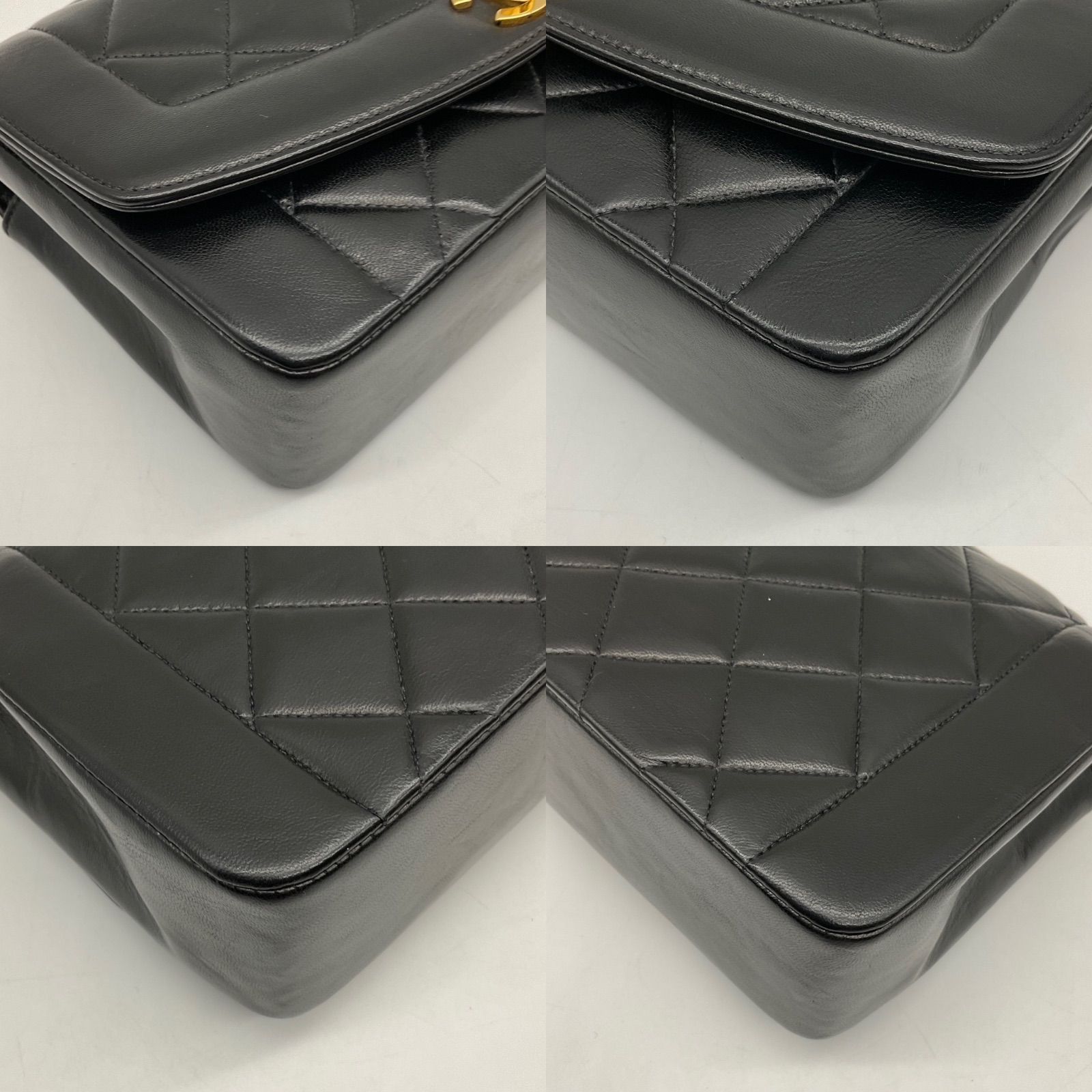 ▽CHANEL シャネル マトラッセ22 ダイアナフラップ チェーンショルダー