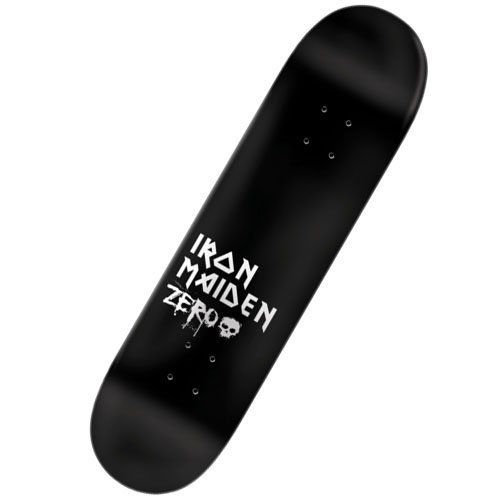 ZERO × IRON MAIDEN デッキ スケートボード スケートブランド【ZERO】から伝説のハードロックバンド