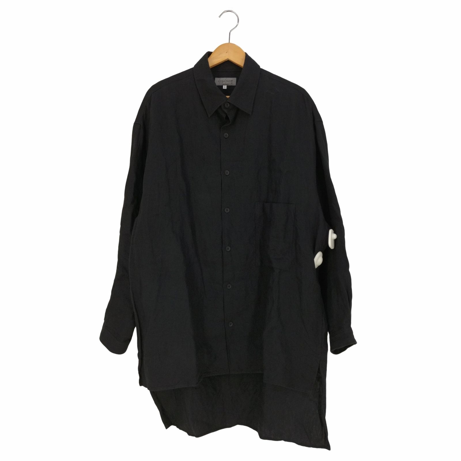 Yohji Yamamoto pour homme 激レアリネンシャツ Yohji Yamamoto POUR