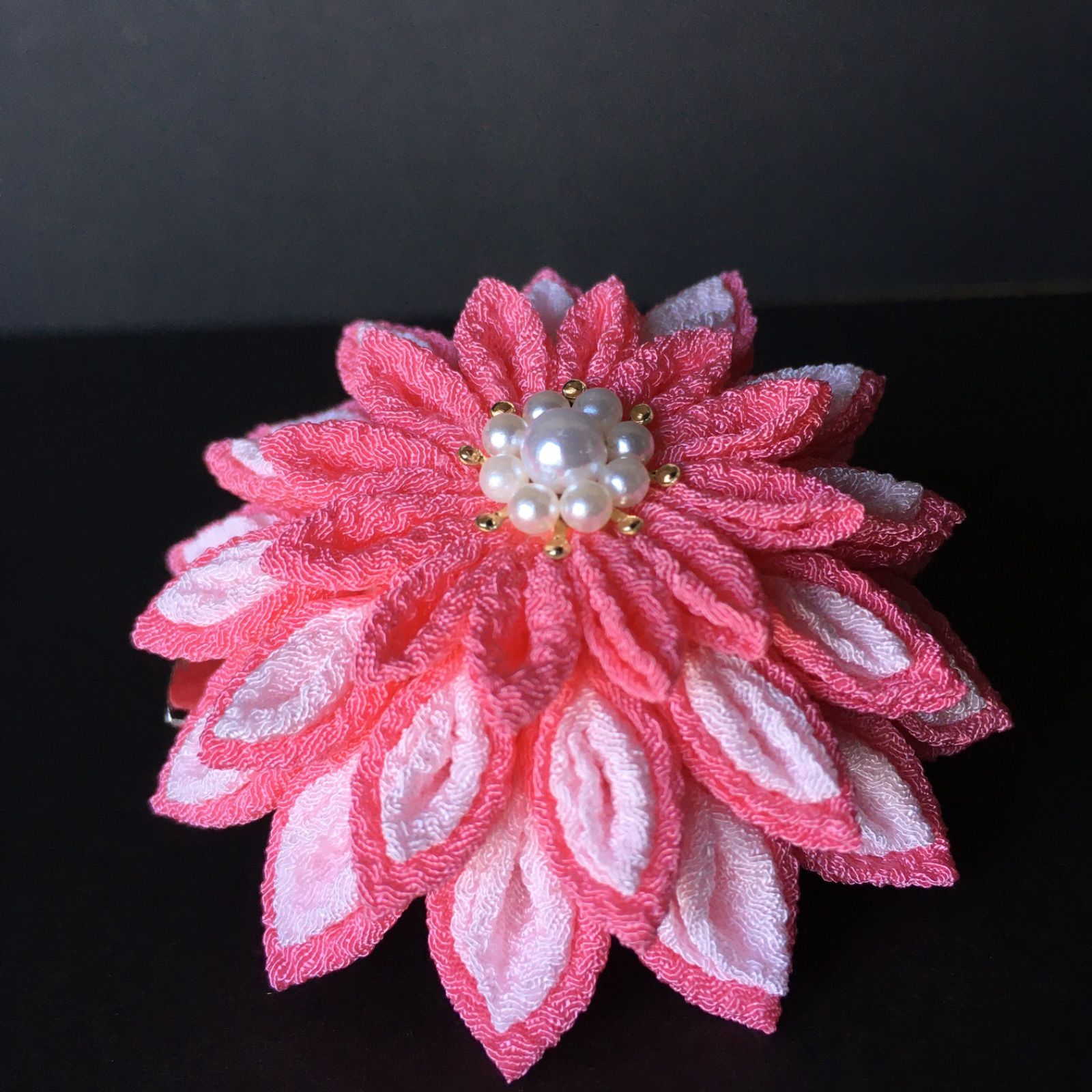 つまみ細工髪飾り 七五三 成人式 卒業式 - メルカリ