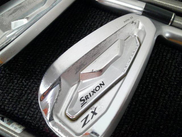 中古 アイアンセット ダンロップ スリクソンZX5 Mk II/AEROTECH