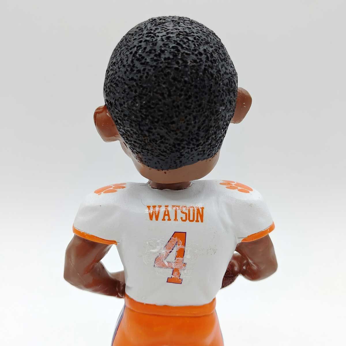 クレムソン大学タイガース NATIONAL CHAMPION バブルヘッド #4 DeSHAUN WATSON デショーン・ワトソン クレムソン大学タイガース NATIONAL CHAMPION バブルヘッド #4