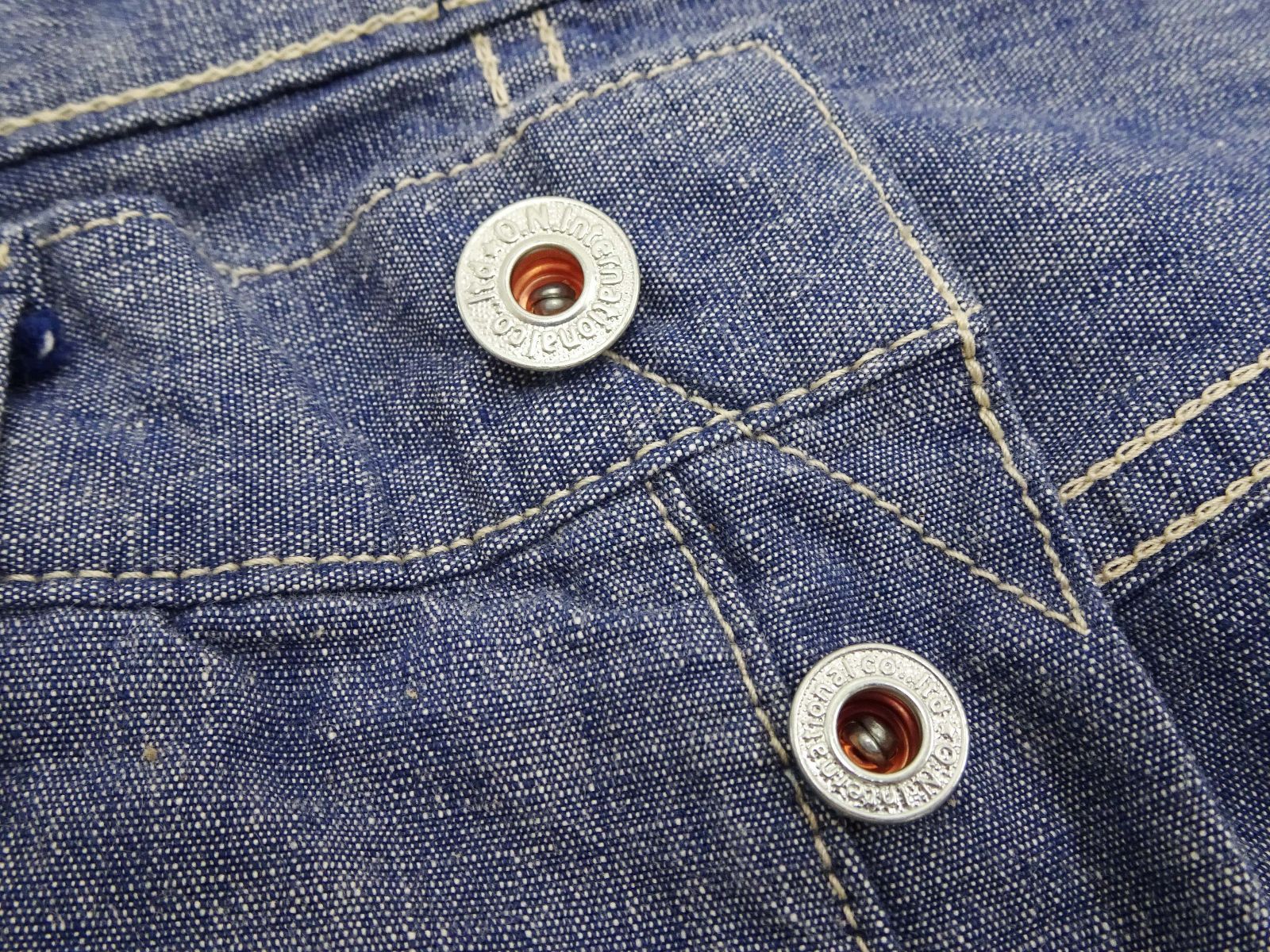 ONI DENIM 鬼デニム ONI-757-BRD セルビッチ トラウザーズ 鬼デニム ブリティッシュドリル セルビッジ トラウザー 757-BRD
