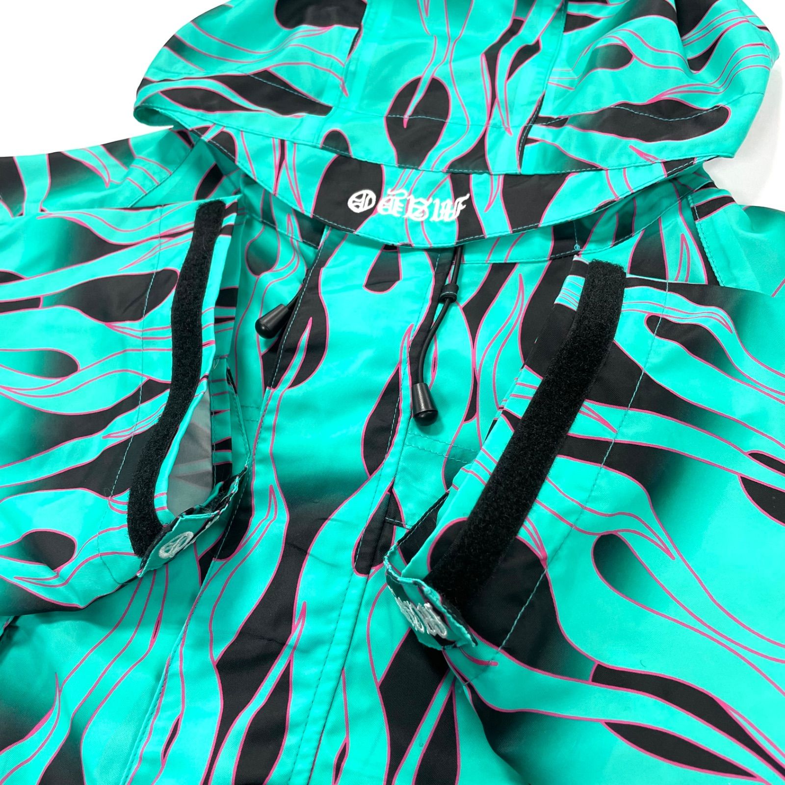 68】MAYO FIRE EMBROIDERY Mountain Parka Kinmiya Blue - メルカリ