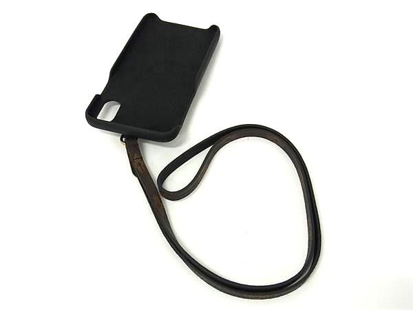 LOUIS VUITTON ヴィトン M68793 モノグラム バンパー キャッツアイ iPhoneX XS 対応 アイフォンケース ブラック系 FP4839
