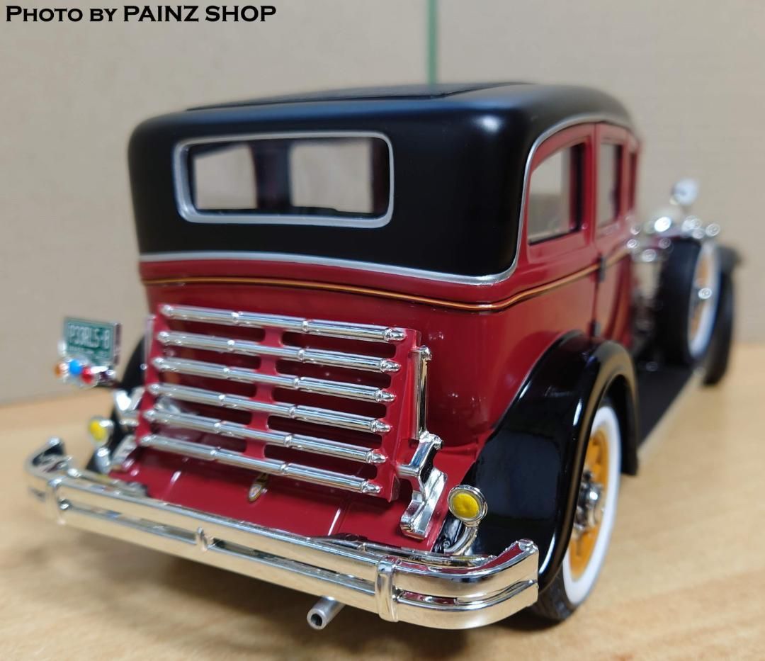 1/18 ピアレス マスター8 1931セダン シナモンレッド×ブラック 1/18 ピアレス マスター8 1931セダン シナモンレッド×ブラック - メルカリ