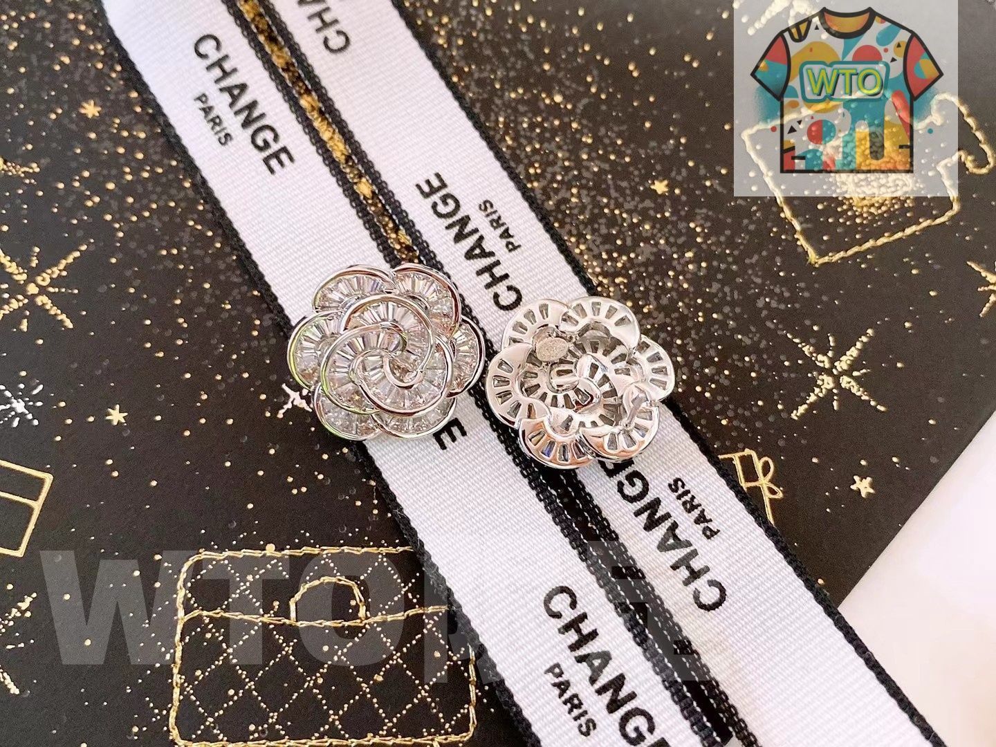 今日WTO】Chanel ヴィンテージ ダブル C ピアス 送料無料 限定