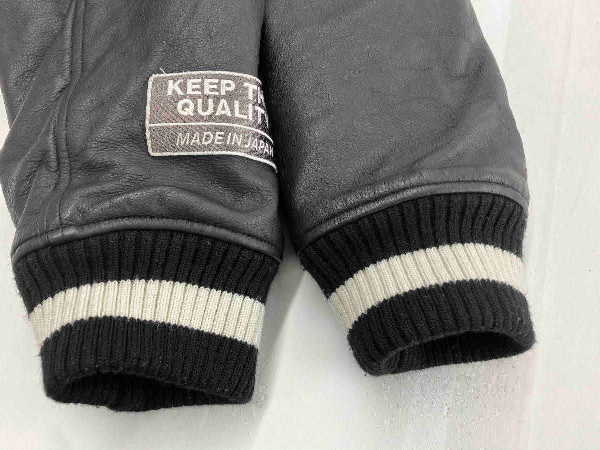 always out of stock バーシティジャケット ALWAYS OUT OF STOCK /CRAZY PATCH VARSITY JACKET