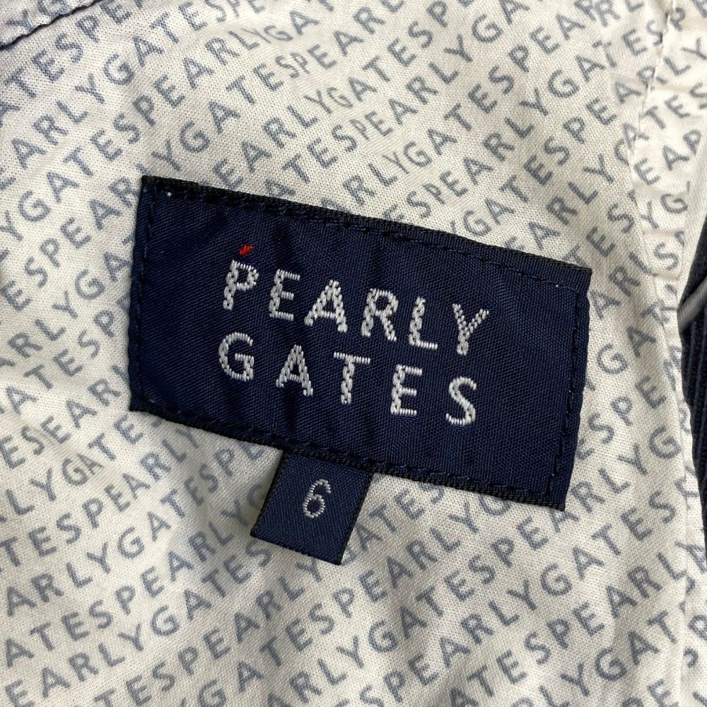 サイズ：6 PEARLY GATES パーリーゲイツ  ストレッチパンツ  ネイビー系 [240101453825] ゴルフウェア メンズ ストスト サイズ：6 PEARLY GATES パーリーゲイツ ストレッチパンツ
