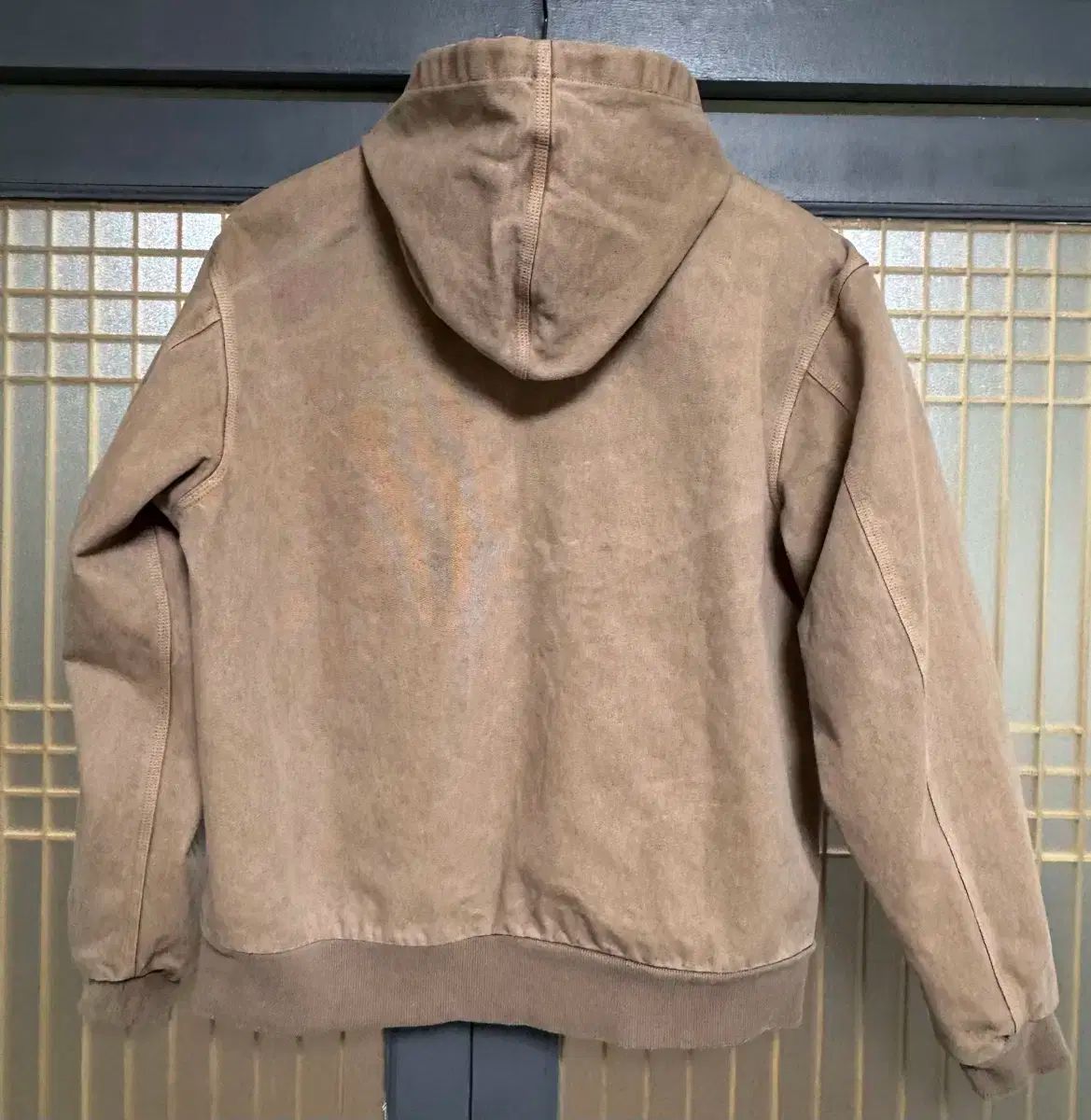 L Nike ナイキ 生活 裏地なし ワークジャケット 麻