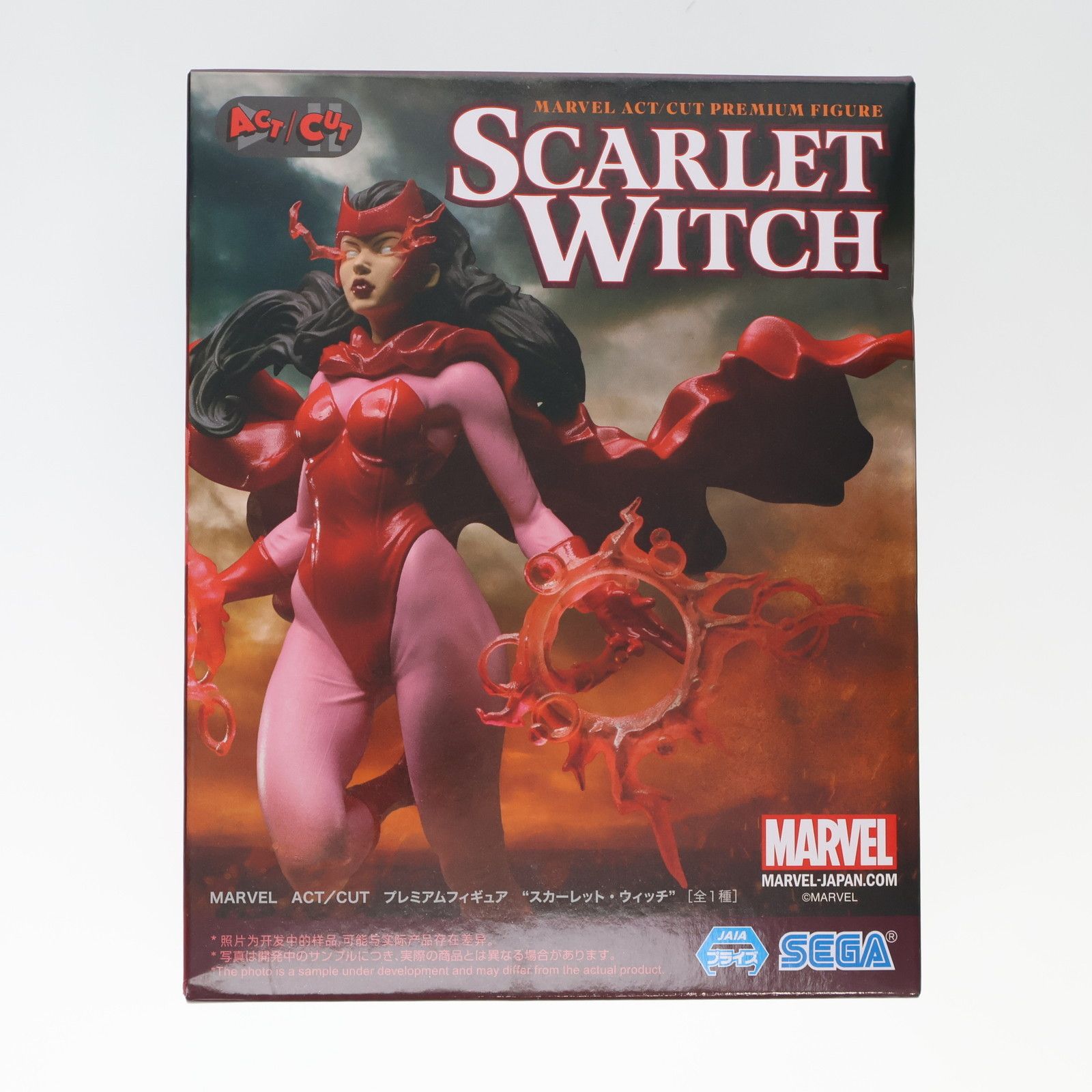MARVEL プレミアムフィギュア スパイダーマン スカーレット٠ウィッチ MARVEL ACT/CUT プレミアムフィギュア “スカーレット・ウィッチ