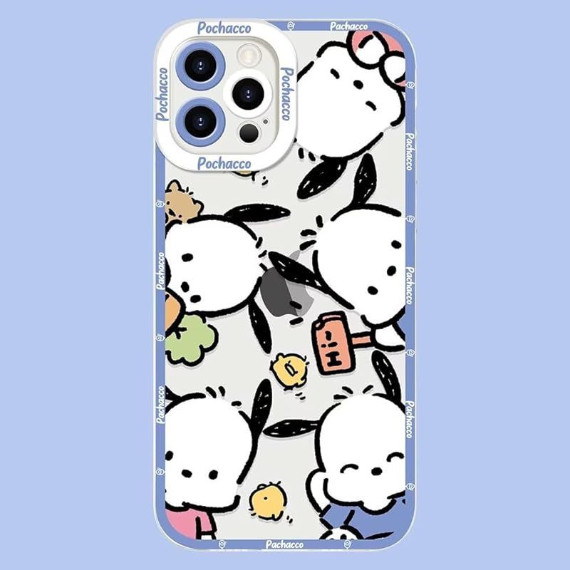 新品　サンリオ iphone11 用 ケース ポチャッコ かわいい スマホケース アイフォン11 用 カバー 6.1インチ TPU クリアケース バンパー 薄型 超軽量 レンズ保護 ワイヤレス充電対応 iPhone11用 透明 B