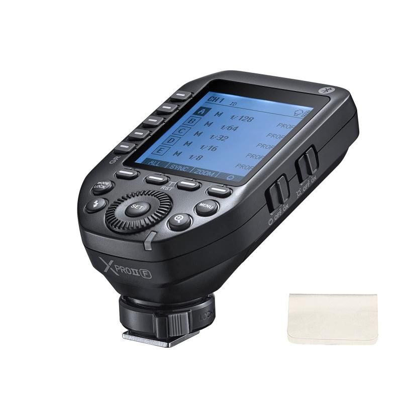 技適マーク付き Godox XProII-F ワイヤレスフラッシュトリガー 富士カメラ用 1|8000s HSS TTL変換 手動TCM機能 大型LCDスクリーン 富士カメラと互換性がある