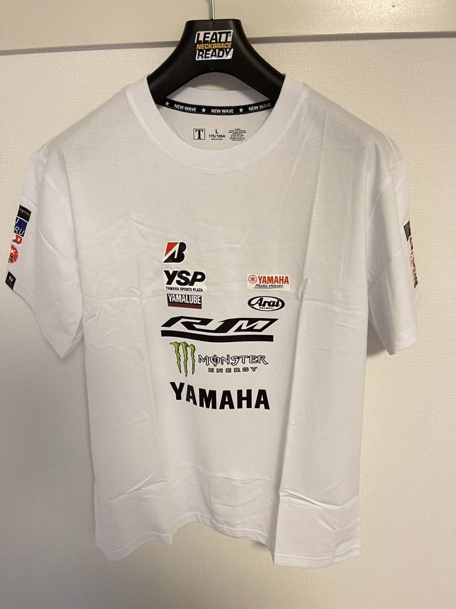 ☆アウトレットセール☆新品 L MONSTER x YAMAHA R1M MotoGP RACING T