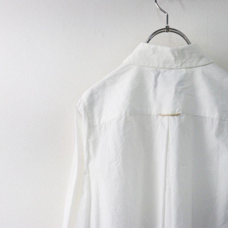 ヤエカ ライト YAECA WRITE LONG SHIRT ONEPIECE コットンラミー  