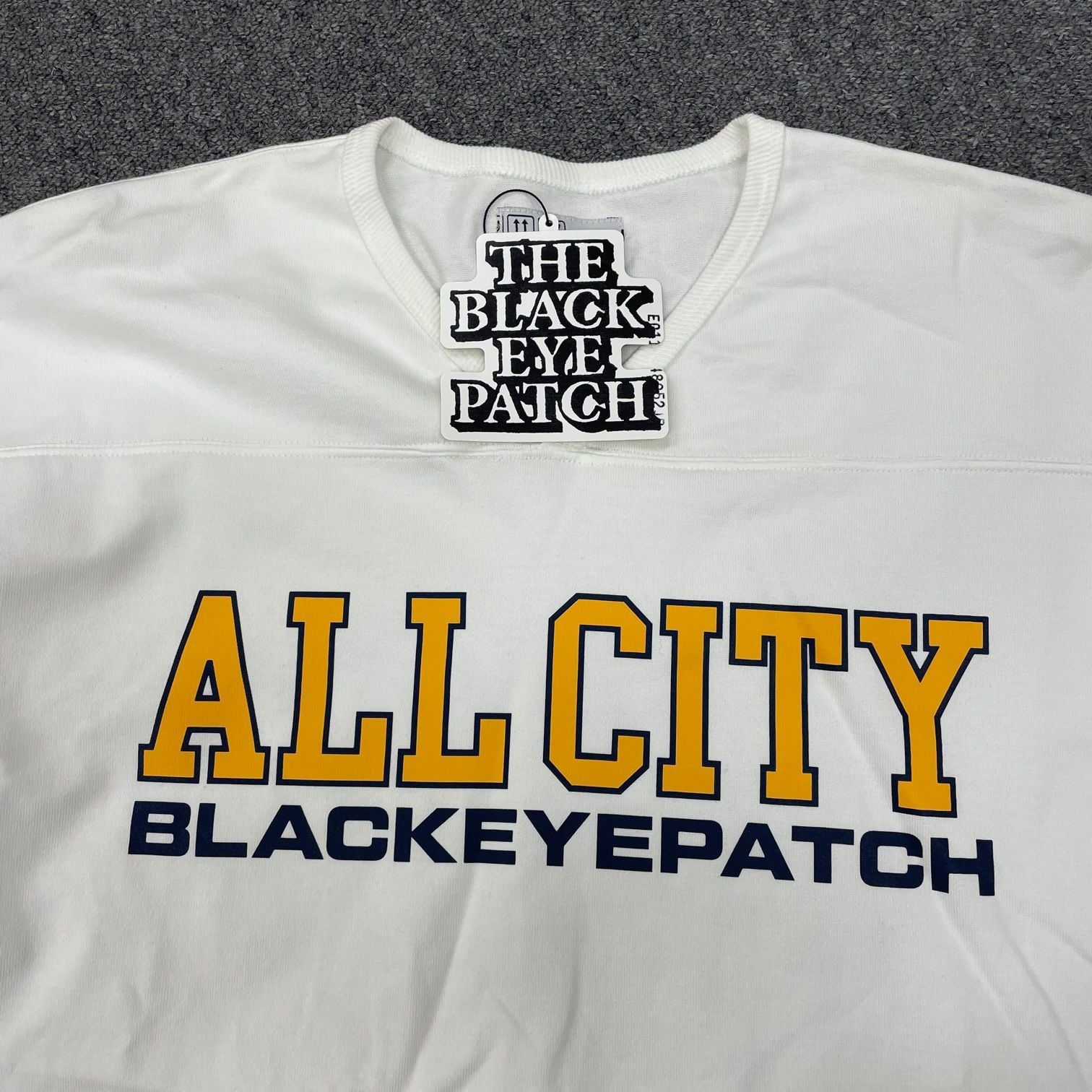 定価15400円 未使用 Black Eye Patch 21AW ALL CITY FOOTBALL HEAVY-WEIGHT TEE オールシティ  ヘビーウェイト フットボールTシャツ カットソー ブラックアイパッチ BEPFW21TE01 XL - メルカリ