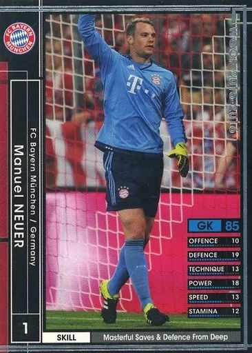 中古】WCCF 113/347[黒]：マヌエル・ノイアー - メルカリ