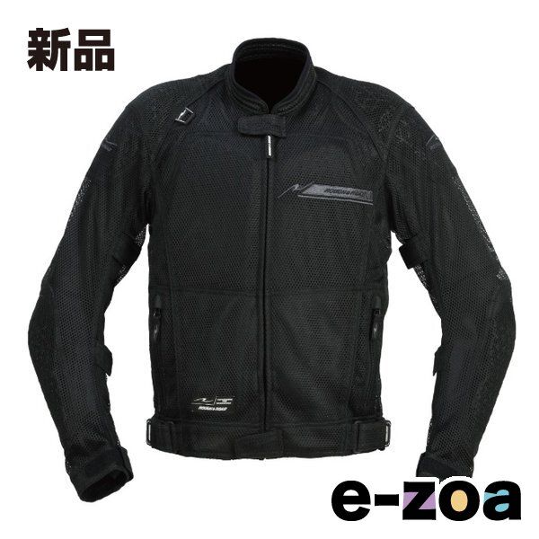 ROUGH-ROAD ラフアンドロード ダイレクトエアメッシュジャケットＦＰ オールブラック Ｌサイズ RR7351A-BK3 2649823