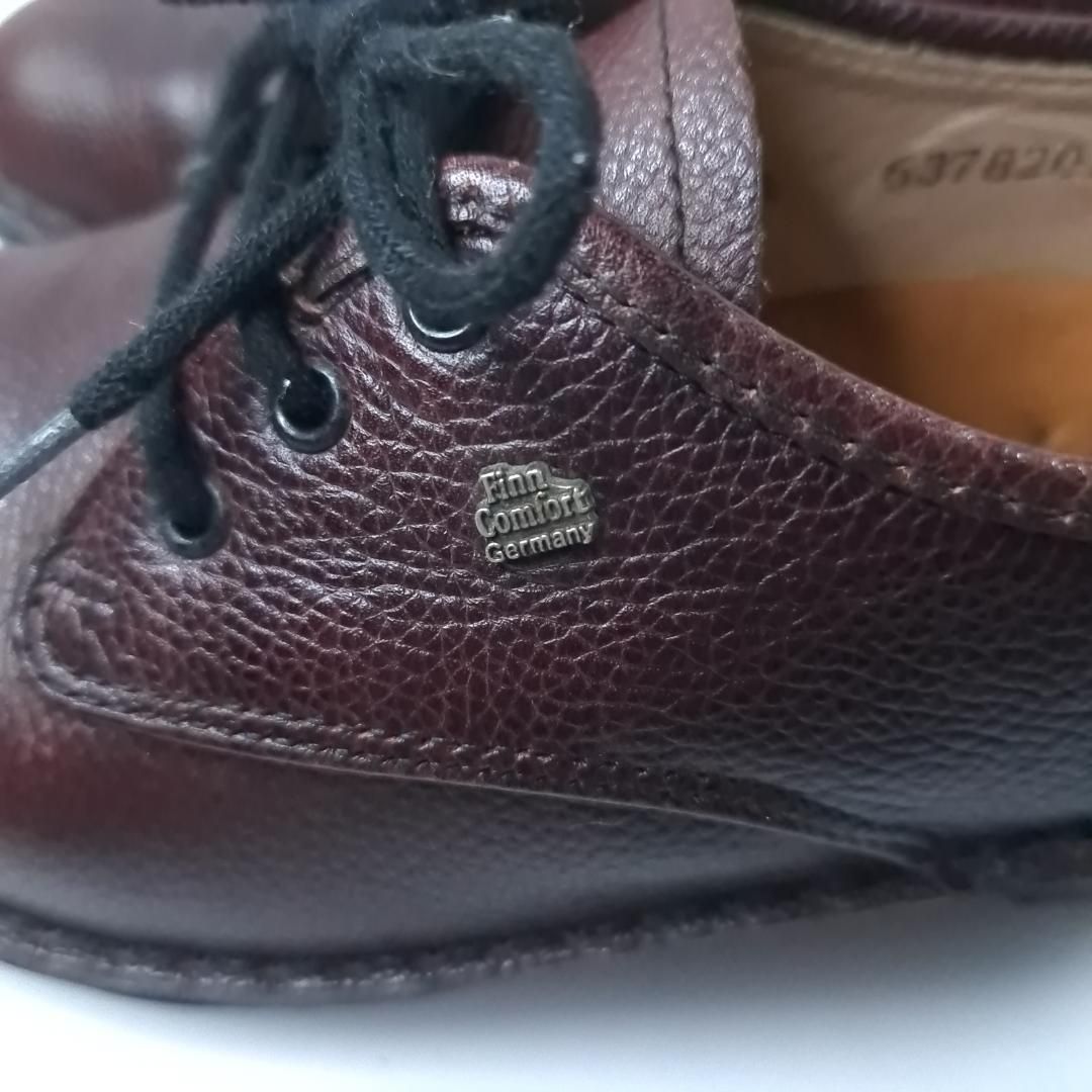 美品✨ フィンコンフォート レースアップブーツブーツ ボルドー サイズ