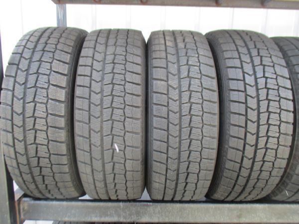 205/60R16 92Q ダンロップ WINTER MAXX WM02 スタッドレス 4本 送料込 T37870304インボイス領収書発行可能