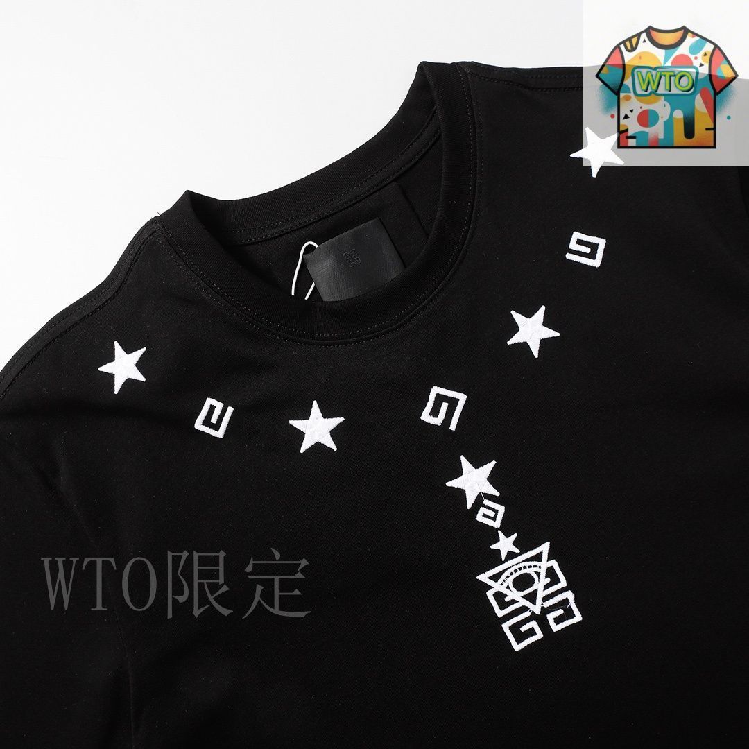 今日WTO】Givenchy GVC クラシック五角星つや消し刺繍 T-AM85